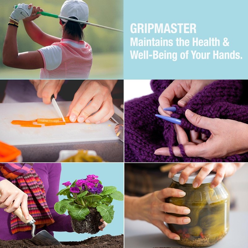 Gripmaster Ejercitador médico para Manos y Dedos