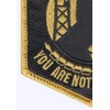 POW MIA You Are Not Forgotten Patch - A Version