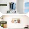 SAYAYO Double Towel Bar for Bathroom Wall Heavy Duty, 2
