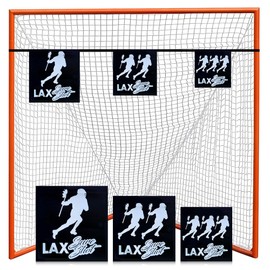 Lacrosse Shooting Target - LaxSureShot - 3 Targets in One - Training Equipment for Lacrosse - Targets for Shooting Practice - Easy Setup, Laccrose Training Equipment for All Skill Levels