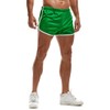AIMPACT Men's Sports Running Shorts Mesh Quick Dry Shorts, Green
