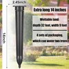 Briwooody 4 Pack Garden Watering Stake Large UV-Protected ABS Plastic