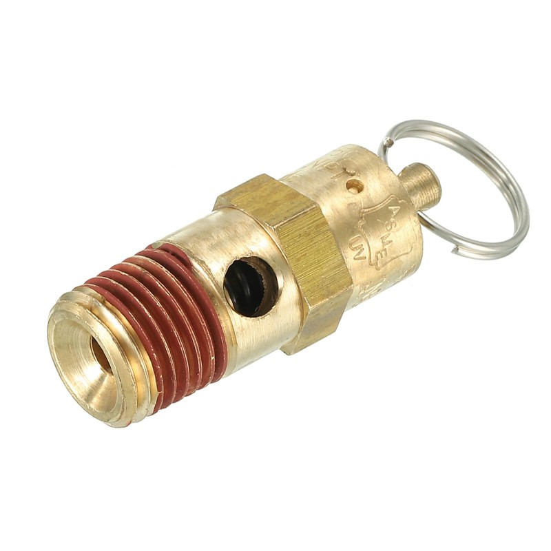 PATIKIL 1/4" Female NPT Safety Valve for Air Compressor Pneumatic