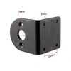 sourcing map 2PCS L-Shaped Mounting Support Bracket Alloy Steel Holder