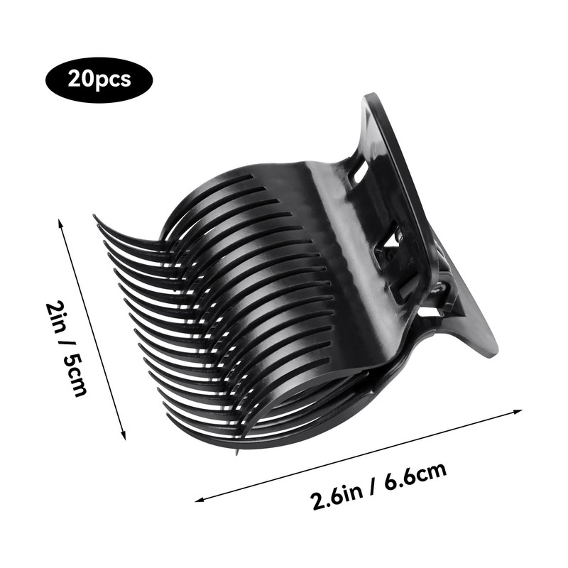 20 Pcs Hot Roller Clips for Hair, Curler Claw Clip