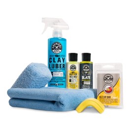 Chemical Guys Sistema Completo de Arcilla para Coches, Camiones, Todoterrenos y Motocicletas, Kit