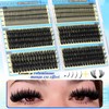 Lash Clusters 100D+160D+180D+200D Spikes Lash Individuals Manga Eyelash Clusters Long