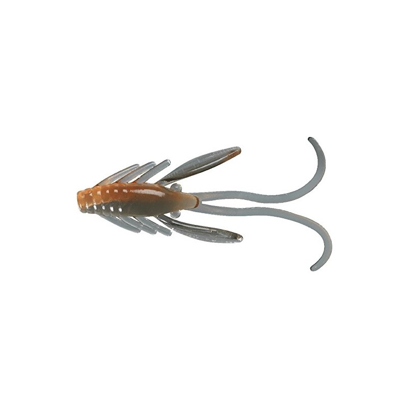 Berkley PowerBait Power Nymph Smoke Orange, 1" (12 Count)