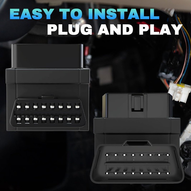 OBD2 Splitter,16 Pin OBD2 1 X Male to 2 X