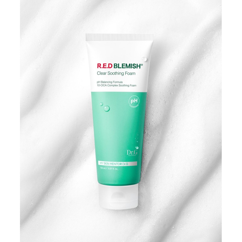 Dr.G Dr. G pH-Balanced Red Blemish Clear Soothing Foam 150mL