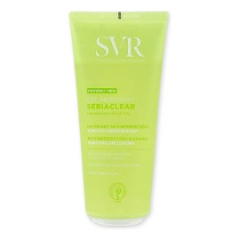 Gel Limpiador Facial SVR Sebiaclear con Ácido Salicílico 200mL para Piel Grasa