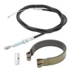 4in Rear Brake Band Pins Kit with 1.55m Throttle Pull