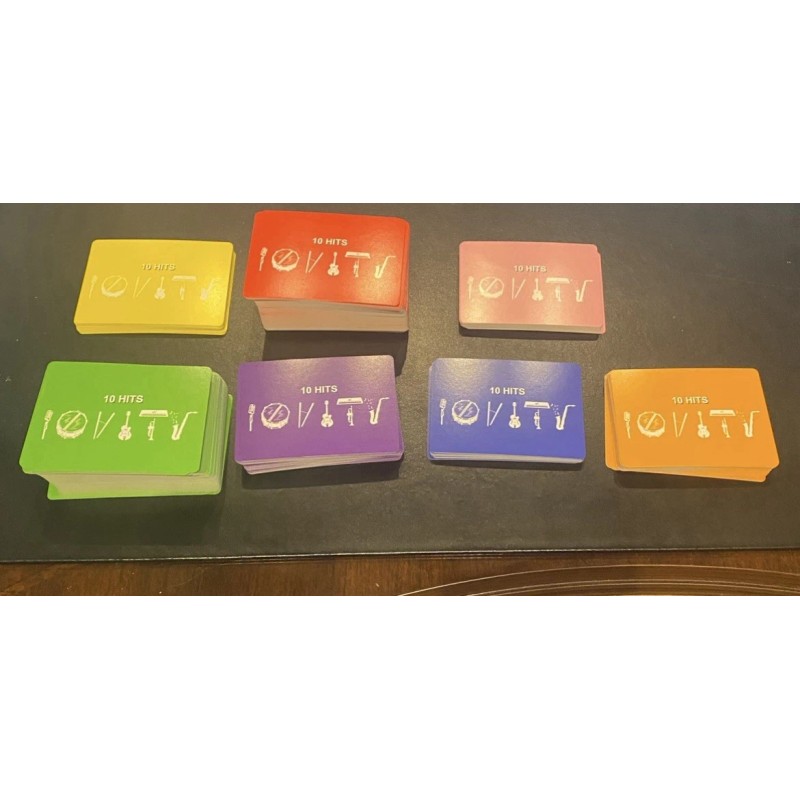 GAME 10 Hits Ultimate Music Trivia Game 375 Questions New