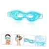 Baluue 2pcs Eye Mask Ice Compress Cooling Blindfold for Sleep
