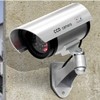 Realistic Dummy CCTV Camera IR Camera Silver 4ea