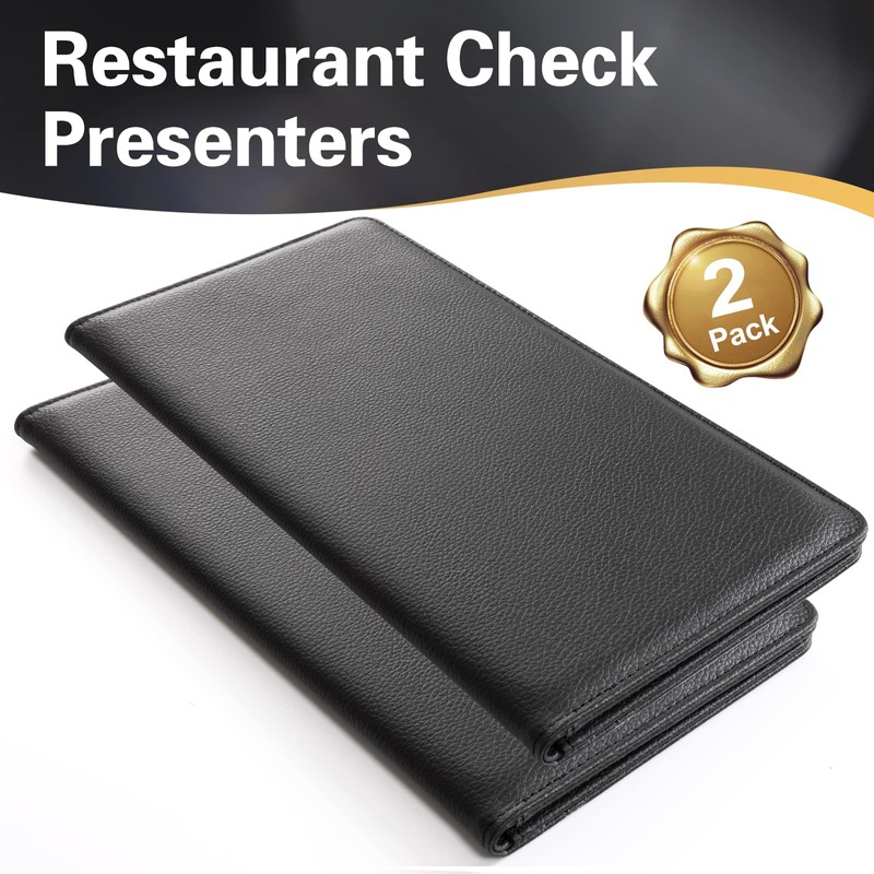 CoBak Restaurant Check Presenters, Guest Check Card Holder, Restaurant Bill