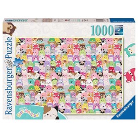 Ravensburger - Squishmallows Challenge Puzzle 1000 Pieces Gift Idea for Her or Him Adult Puzzles