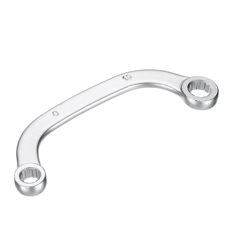 sourcing map Half Moon Double Box Wrench Metric 8mm x