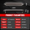 Sidaqi 100 LED Trailer Tail Lights,2835SMD Bright Tail/Stop/Brake/Sequential Turn Signal