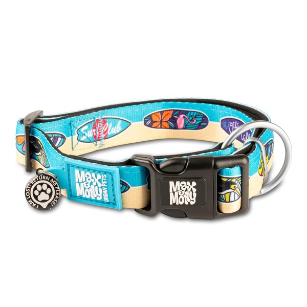 Max & Molly Gotcha! Smart ID Dog Collar - Aloha,