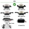 Weber Adapter Hose Q-Series and Gas Go-Anywhere Grills, 6-Feet, Black