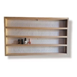 Heand Made Exhibidor Esmaltero Multiusos Maquillaje De Pared Juguetero
