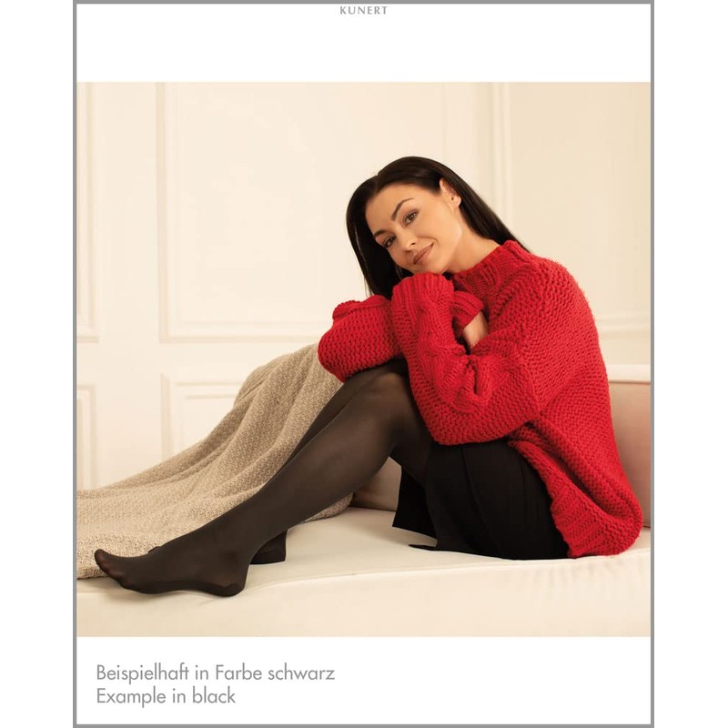 KUNERT Women's Opaque Tights (Warm Up 60) - Grey (anthracite