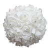 MOJUN Wedding Bouquets Crystal PE Roses Bridal Bridesmaid Wedding Hand