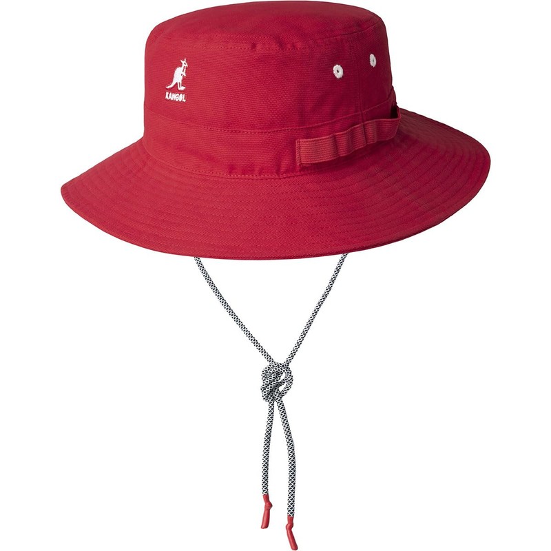 Kangol Utility Cords Jungle Hat Red, X-Large