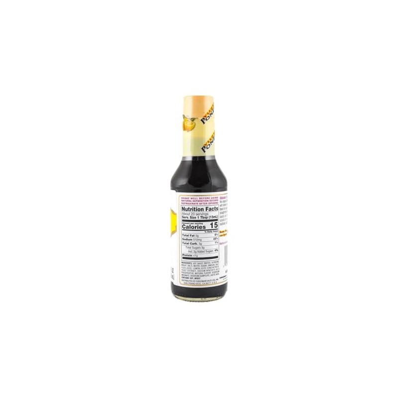 Kikkoman Yuzu Ponzu Sauce, Citrus Seasoned Dressing & Sauce, 10