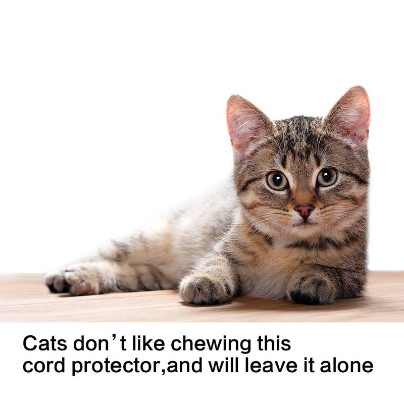 Alex Tech 10ft - 1/2 inch Cord Protector Wire Loom