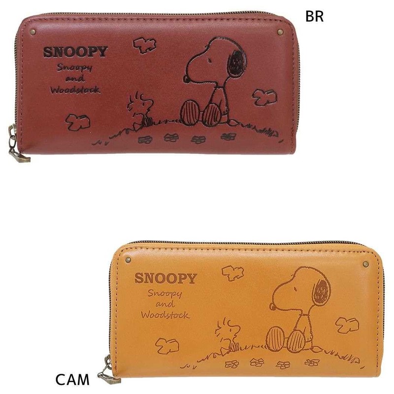 Snoopy [Long Wallet] Round Bundle, Peanuts [CAM]
