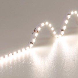 JOYLIT 24V LED Strip Side Emitting 16.4FT 630LEDs 4000K Natural White, UL Listed SMD 4020 75W CRI 92+ 8000LM Super Bright Dimmable Adhesive Tape Light Indoor Task Lighting for Showcase, Cabinet