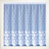 Maple Textiles Marseille White Net Curtains, Lace Curtain, Cut To
