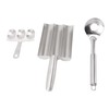 Stainless Steel Triple Meatball Maker Efficiently Makes 3 Meatballs at
