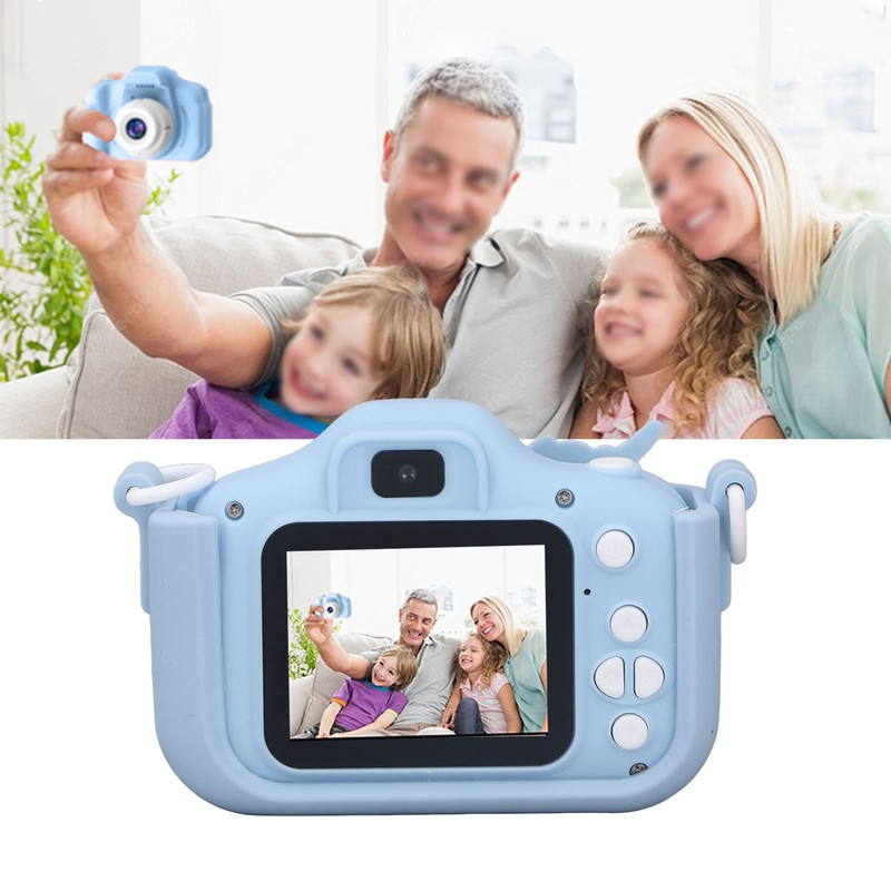 Kids Camera Toys Digital Photo Video Recording Camcorder Cute Cartoon