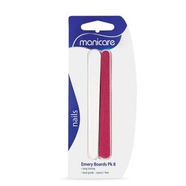 Manicare Buy Manicare Emery Boards Coarse/Fine 120mm 8 Pack Online