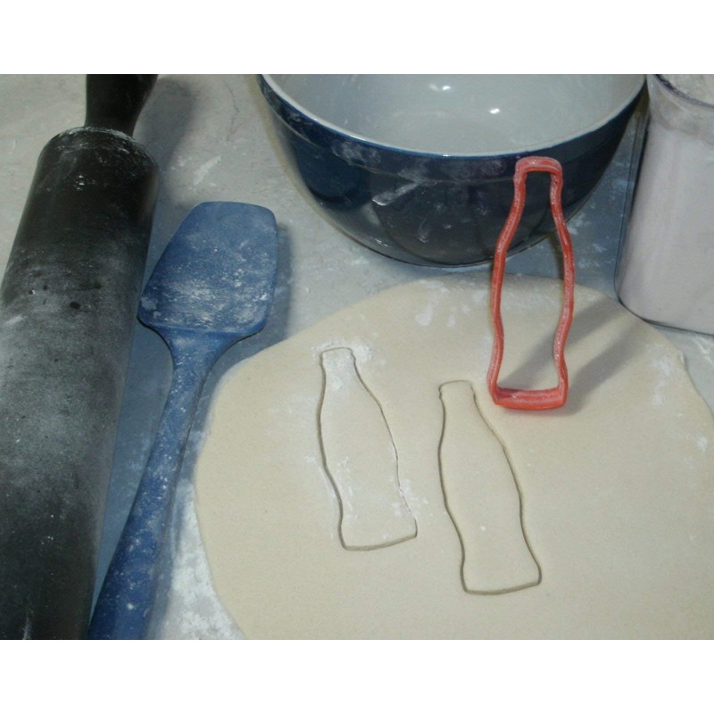 COKE BOTTLE POP SODA VINTAGE COOKIE CUTTER BAKING TOOL 3D