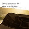 Smoke 9" Motorcycle Wave Windshield Windscreen Compatible for Harley 2014-2023