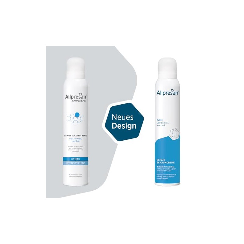 Allpresan Derma med Repair Foam Cream Hydro Intensive Care for