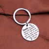 Helen Keller Quote Keychain The Best and Most Beautiful Things