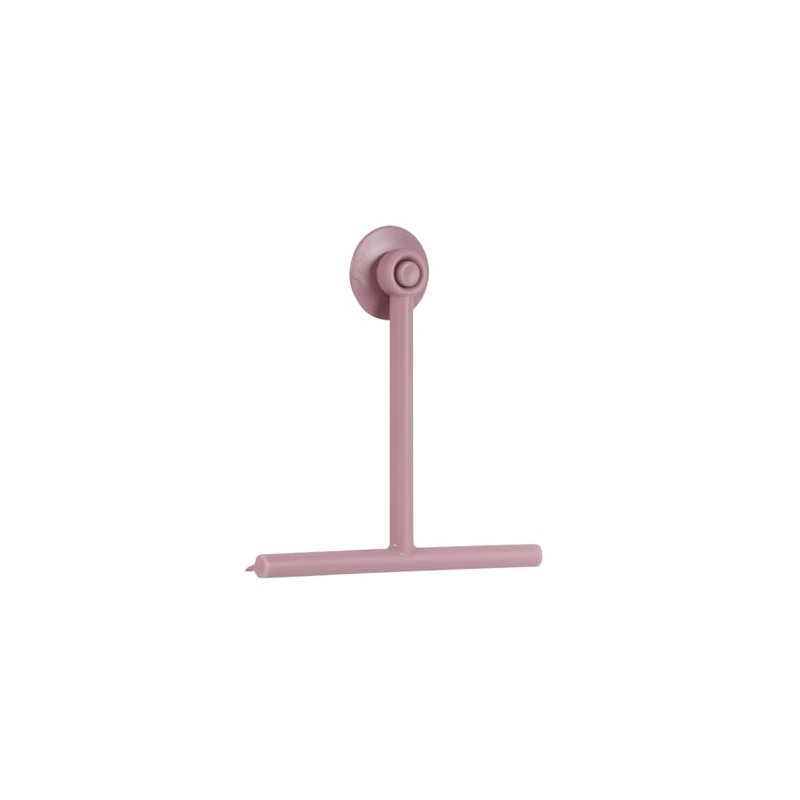 Showerdrape Rocco Pink Bathroom Shower Squeegee