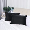 uxcell Travel Satin Pillowcase with Zipper, Super Soft and Luxury,