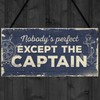 RED OCEAN Nautical Sign Captain Bar Pub Bathroom Man Cave