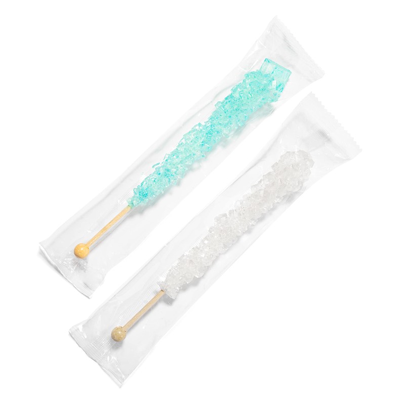 Candy Envy - Light Blue and White Rock Candy Sugar