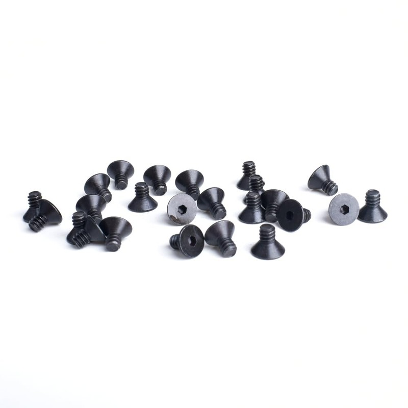 YOUFEN #6-32 X 1/4" Flat Head Socket Cap Screws 10.9