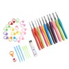 Crochet Hooks Set Soft Handle Crochet Hand Knitting Needles Art