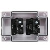 mxuteuk 1 NO Black 1 NO White momentary Switch Control