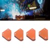 4Pcs Welding Magnet Positioner Right Angle Nylon Protection Cover Magnetic