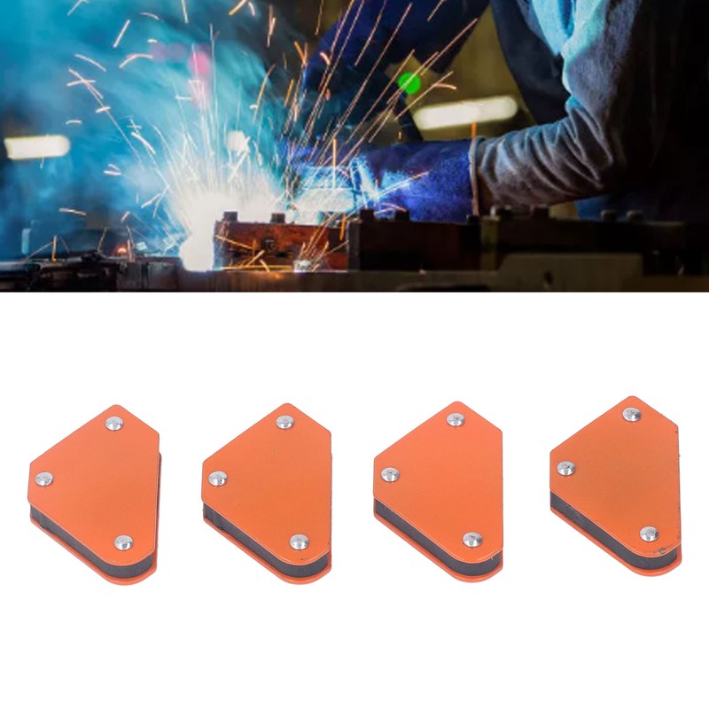 4Pcs Welding Magnet Positioner Right Angle Nylon Protection Cover Magnetic